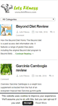 Mobile Screenshot of letsfitness.com